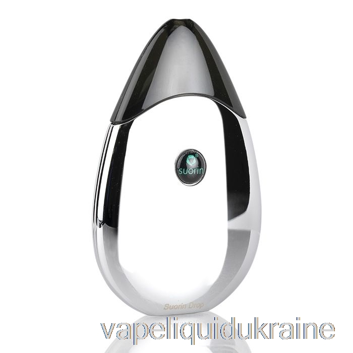 Vape Liquid Ukraine Suorin DROP Pod System Silver Chrome